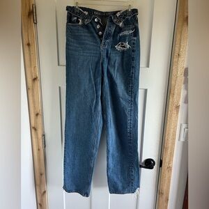 American Eagle Outfitters Light Blue Denim Jeans